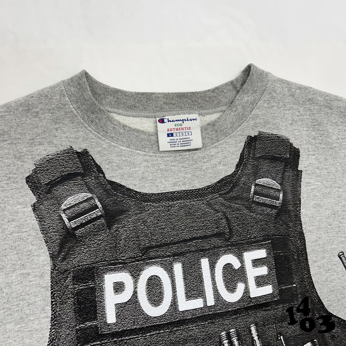 POLICE VEST 커스텀 맨투맨 🚓🚨 상품이미지5