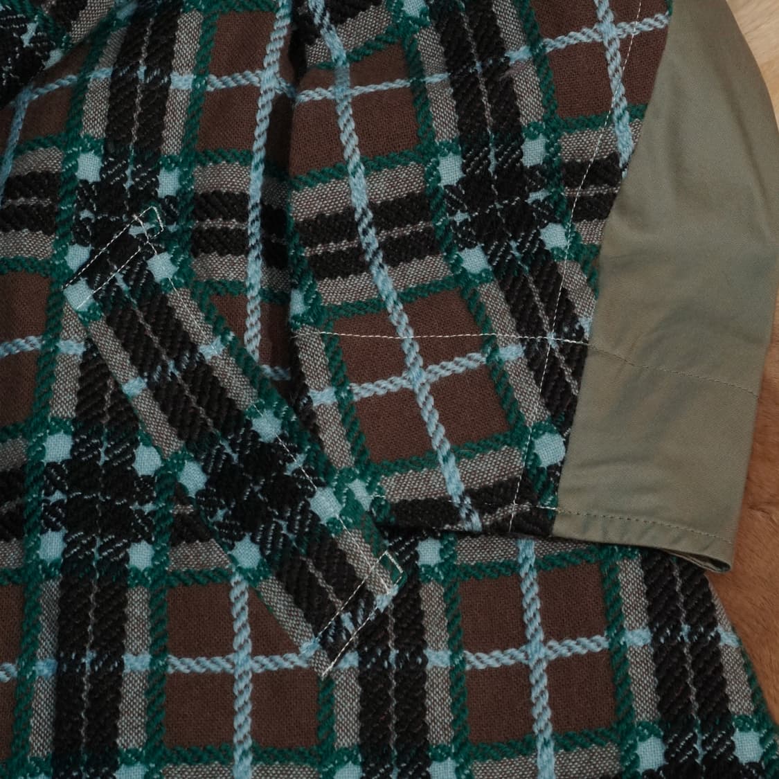 ZUCCA 주카 로빙 타탄체크 자켓 상품이미지7