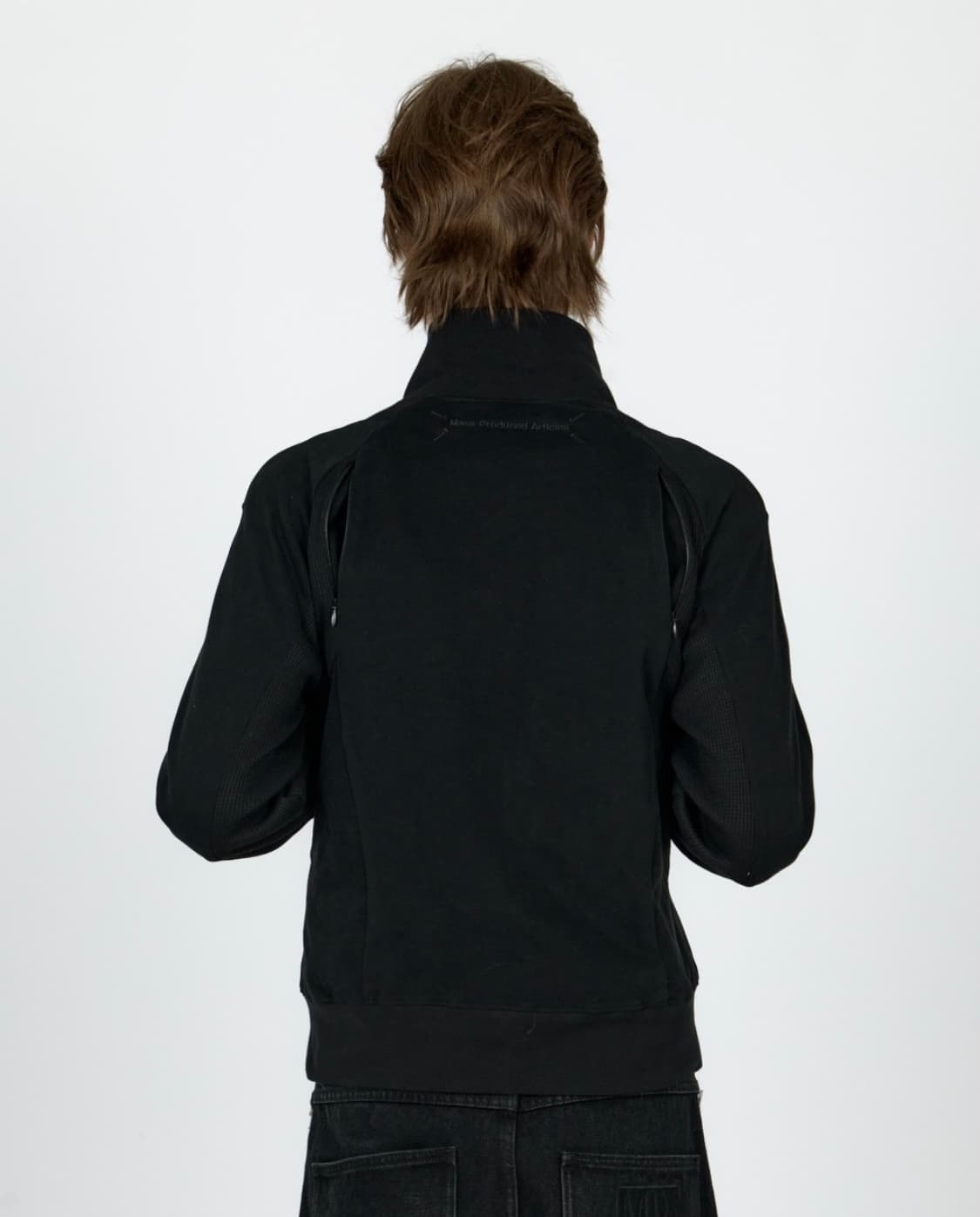 Plastic Product Contrast zipped jacket 상품이미지2