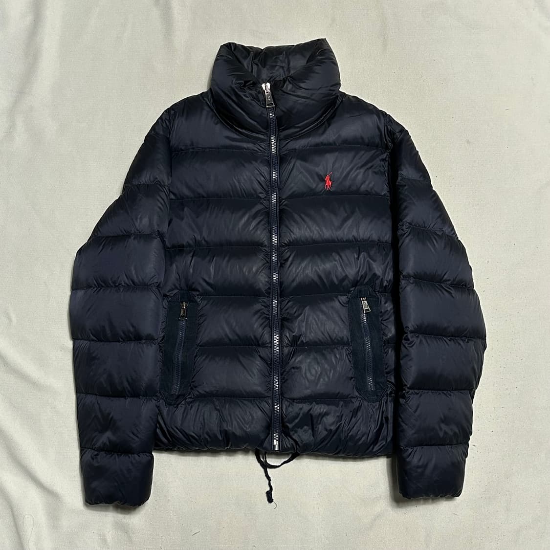 M 폴로랄프로렌 성조기 구스다운 네이비 패딩 상품이미지3
