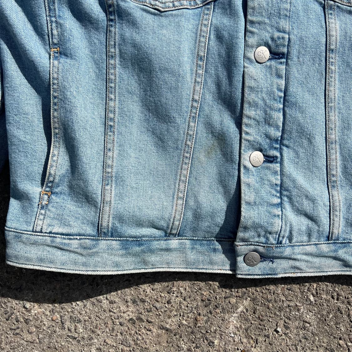 캘빈클라인 데님 트러커 자켓 상품이미지3