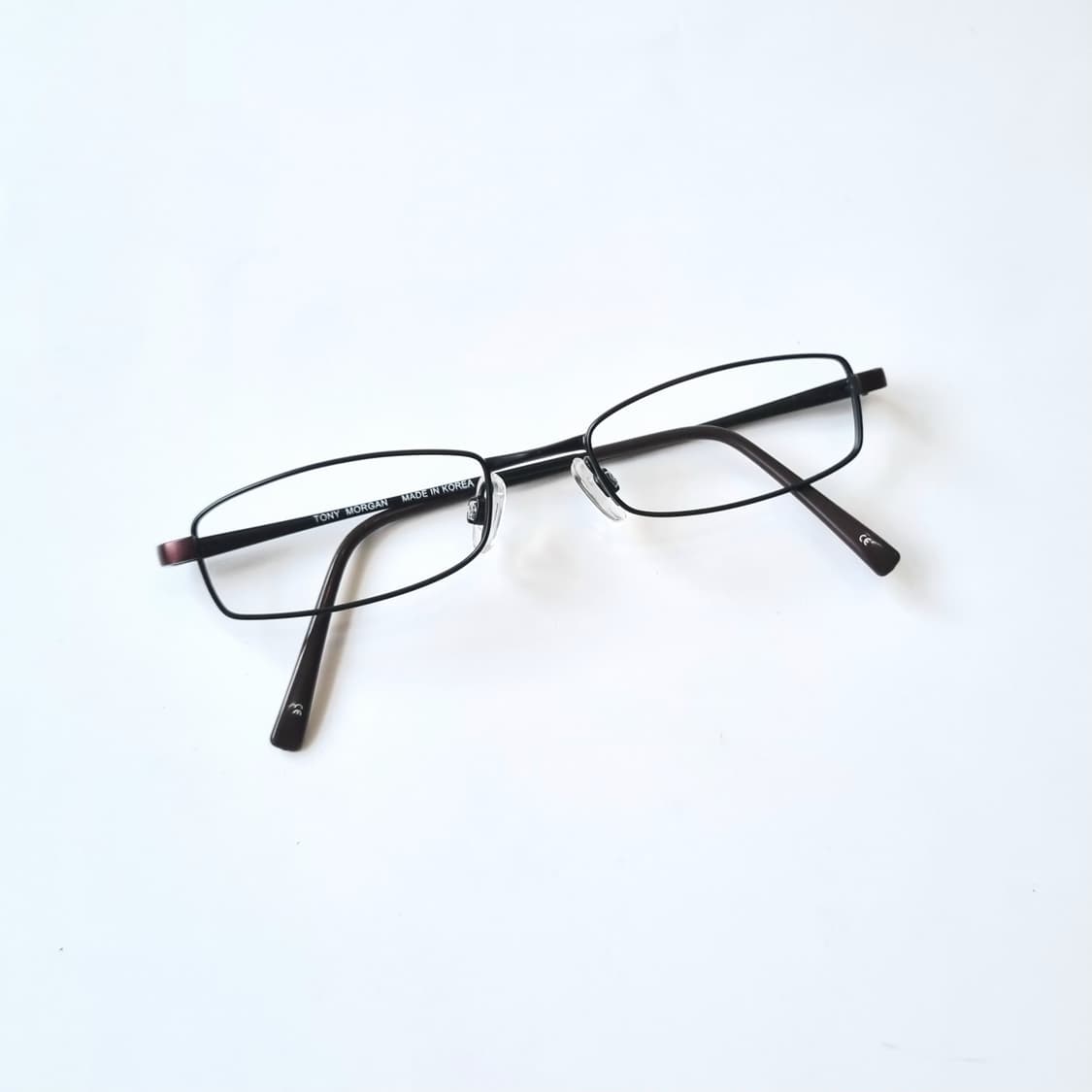 진열상품 긱시크 건메탈블랙 다크와인투톤 안경테 395 상품이미지1