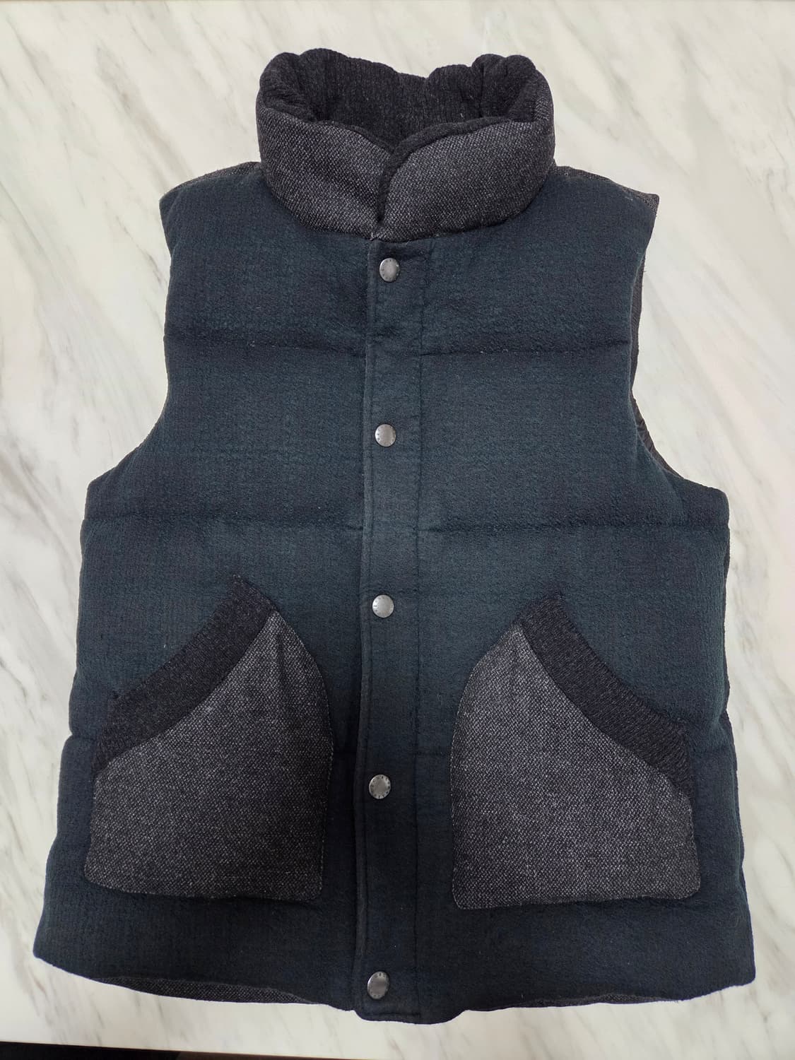 커스텀멜로우 다운 패딩 조끼 상품이미지1