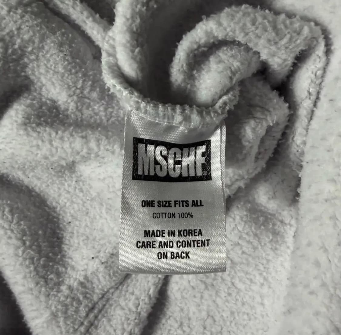 미스치프 MSCHF 회색 후드티(Free) 상품이미지5