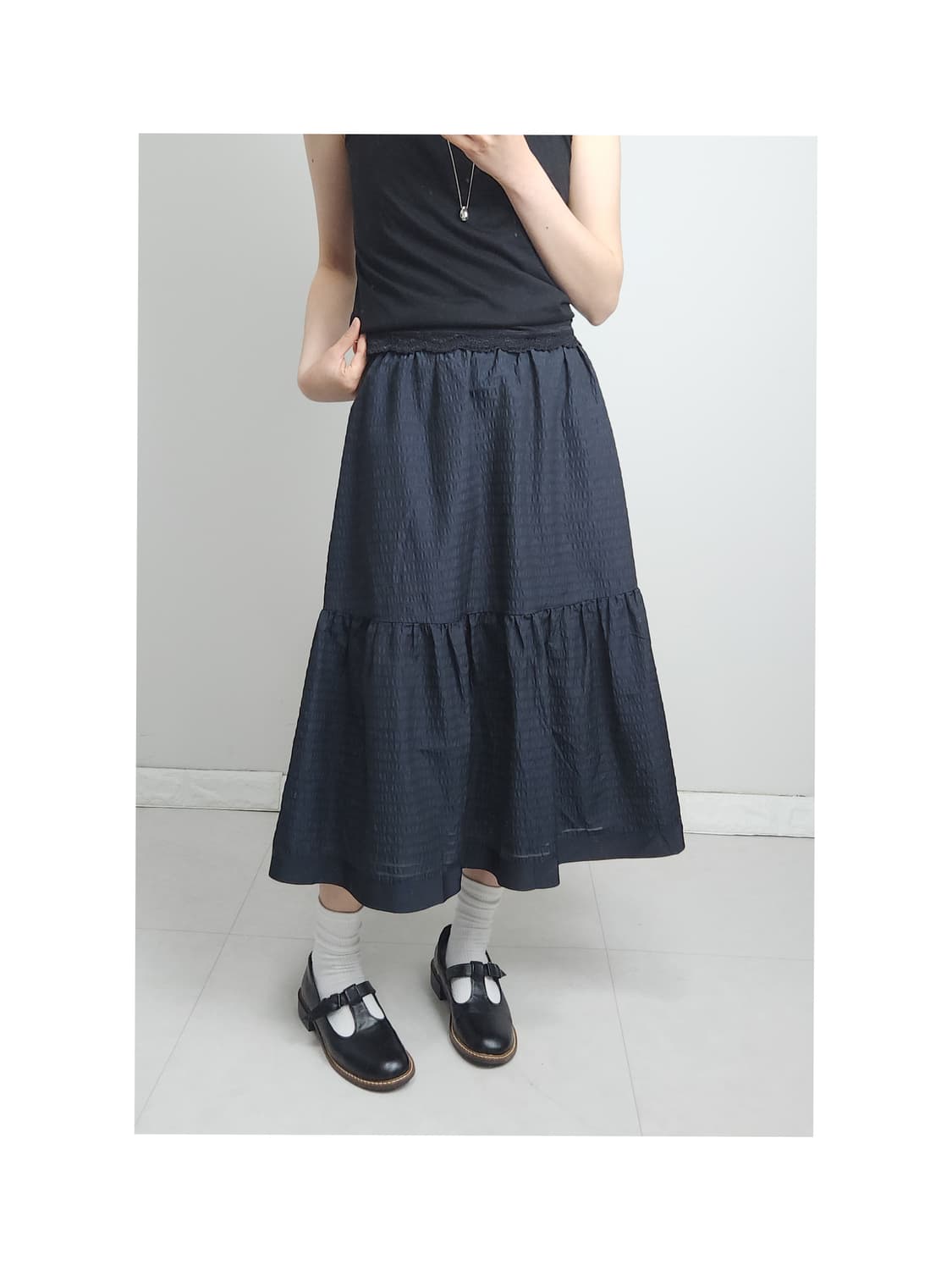 (MCGREGOR)라인 캉캉 스커트 상품이미지1