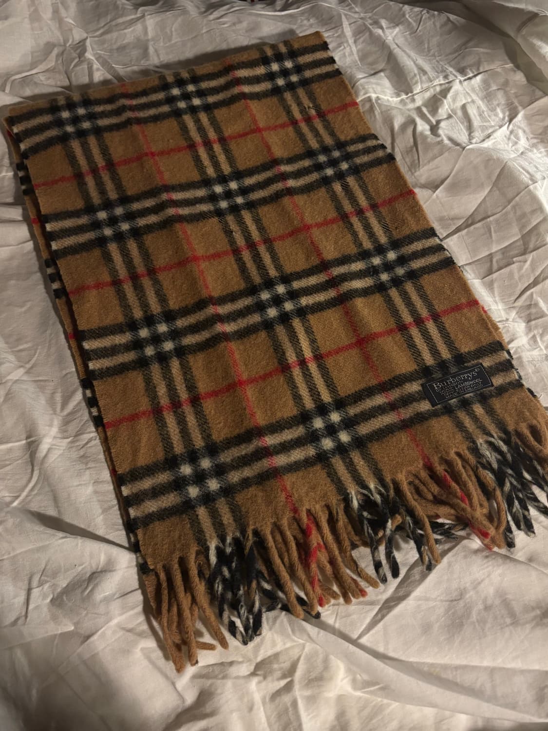 버버리 정품 램스울100 목도리 상품이미지2