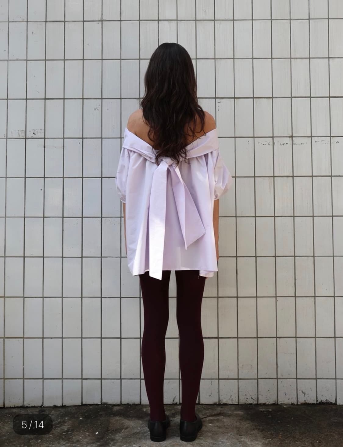 아모르샤이 라벤더 탑 상품이미지3