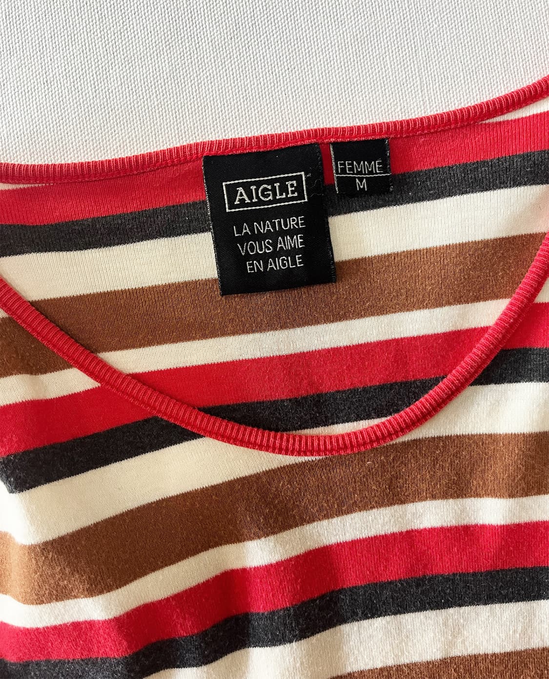 AIGLE stripe tee 상품이미지6