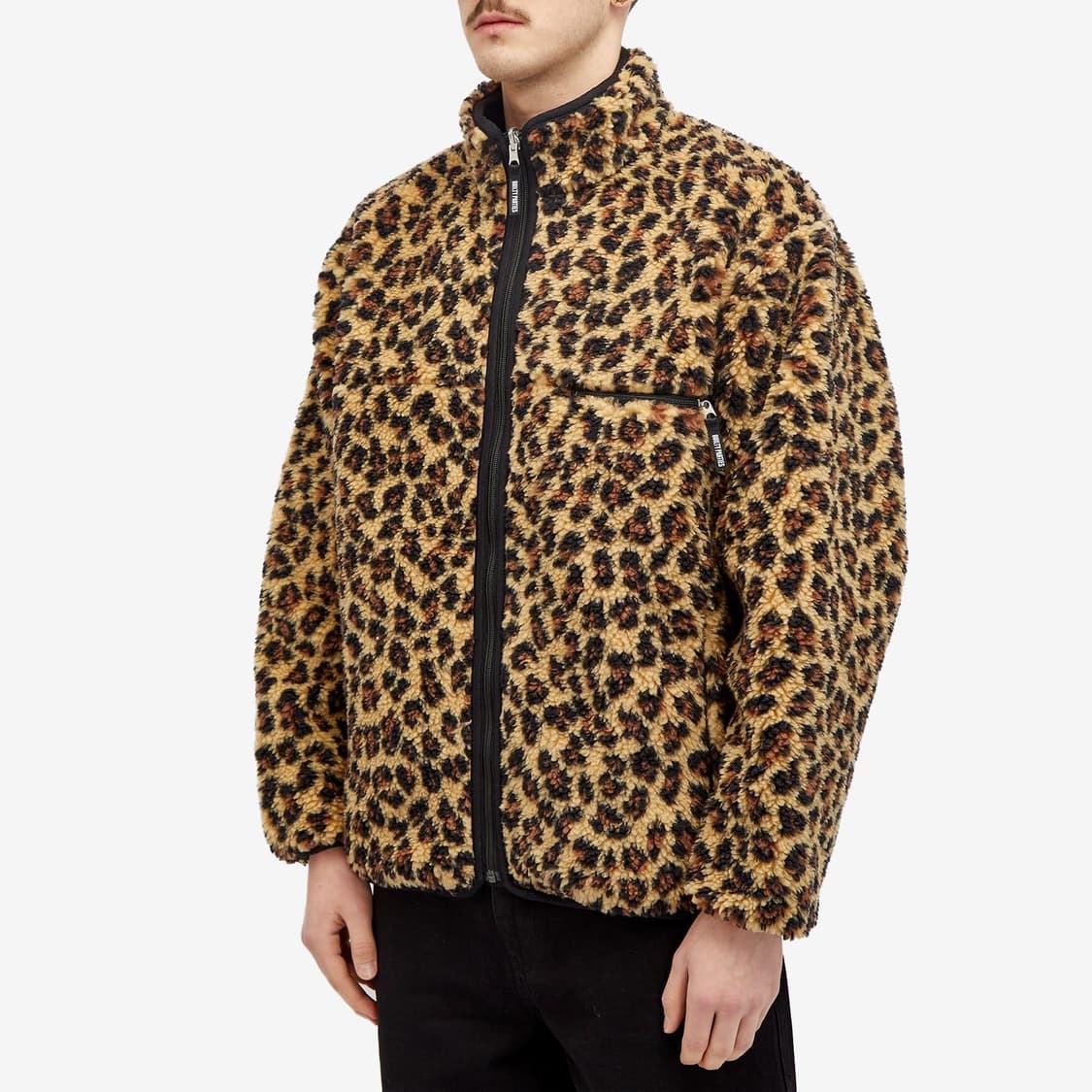 [M] 와코마리아 리버시블 레오파드 플리스 자켓  상품이미지10