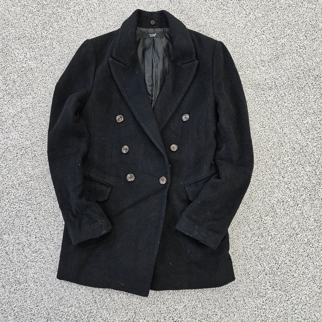 [85-93-160] HUM 여성 더블버튼 모직 반코트  0102YH1 상품이미지2