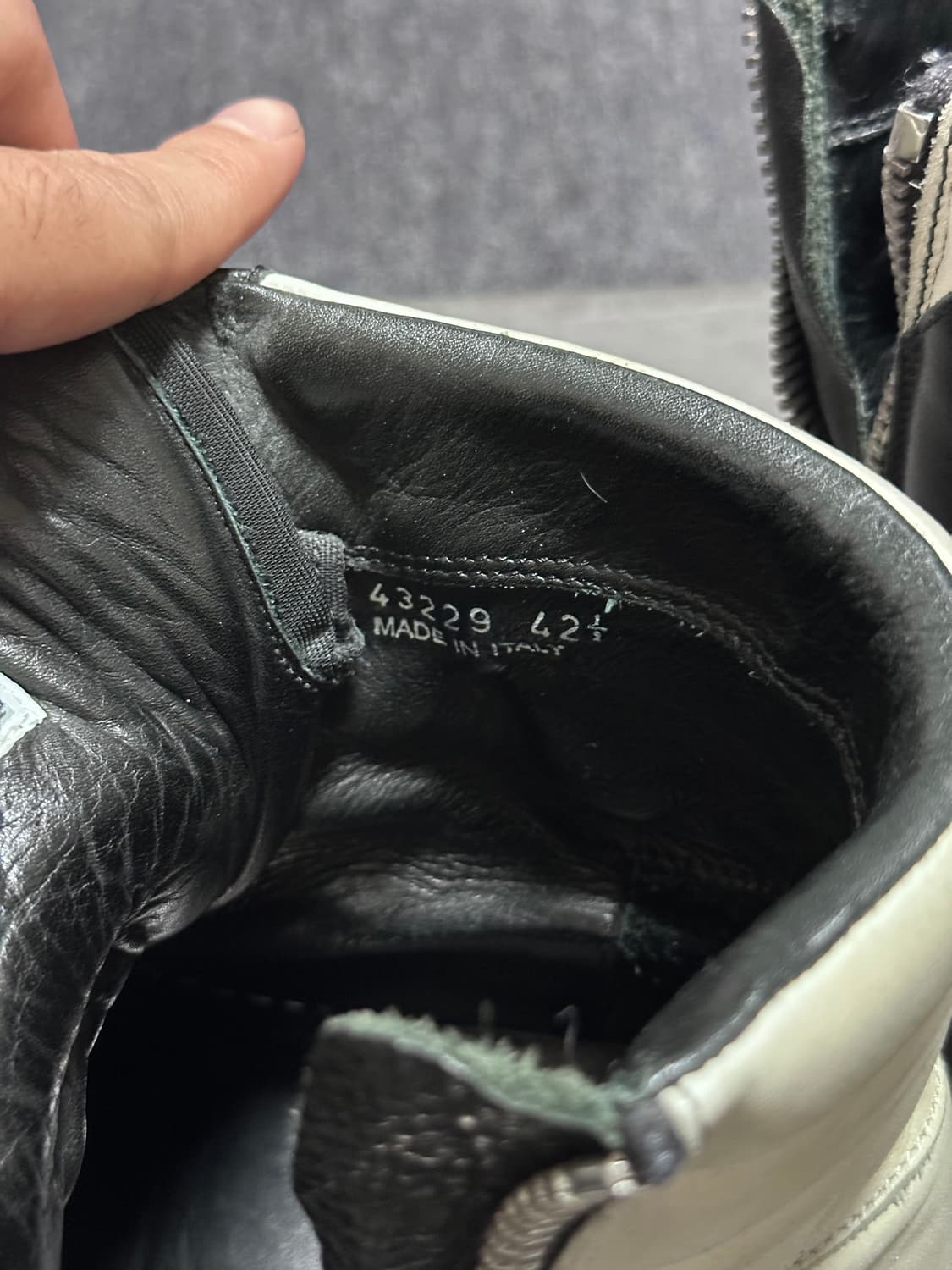 릭오웬흐 지오바스켓 42.5 상품이미지7