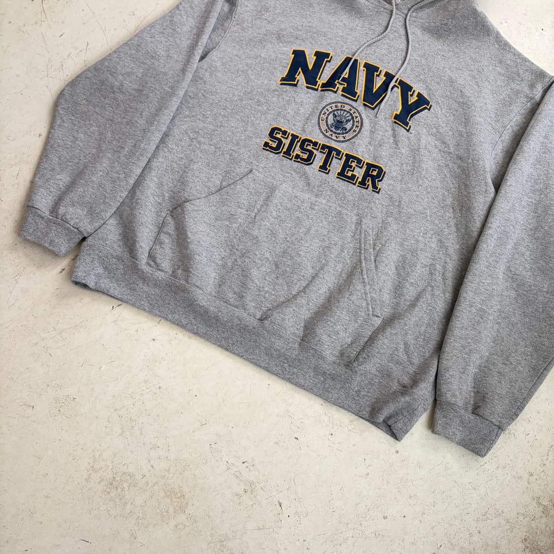 US NAVY OG 빈티지 미해군 후드티 2XL 상품이미지3