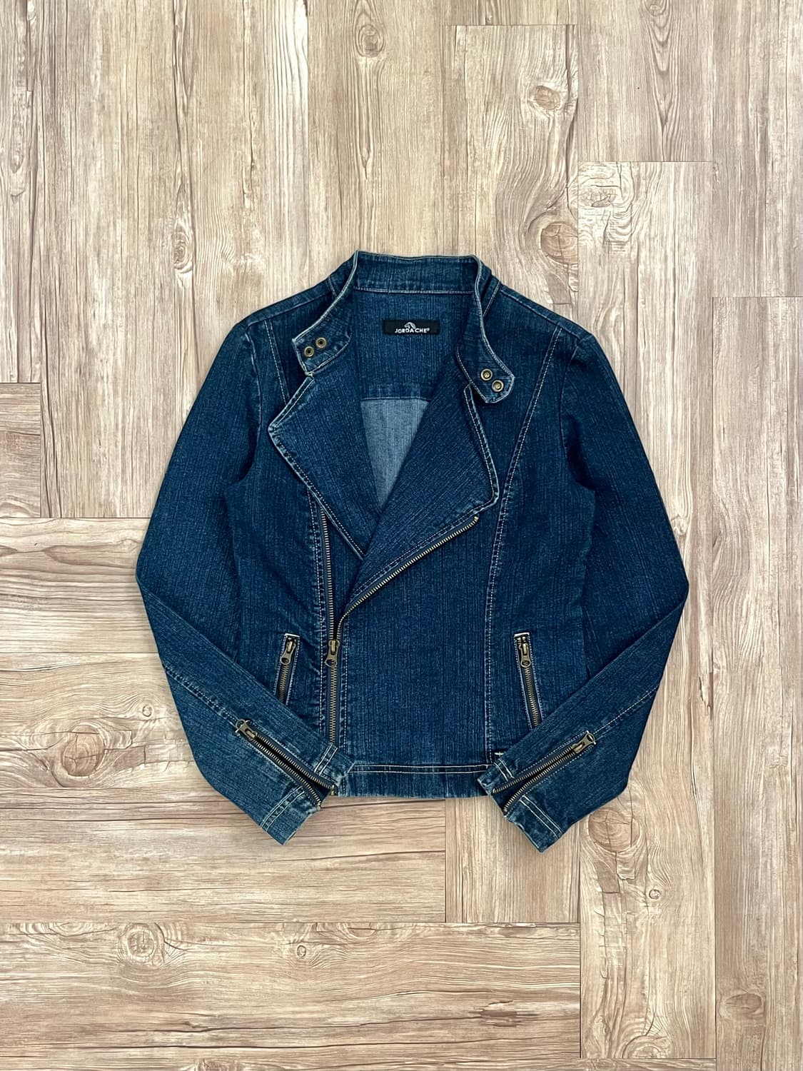 90’s JORDACHE 데님 라이더 자켓 상품이미지5