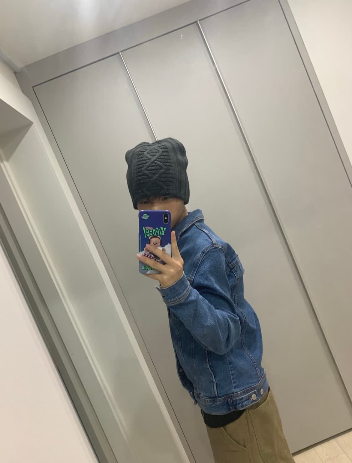 자라 데님 트러커 자켓 m 상품이미지4