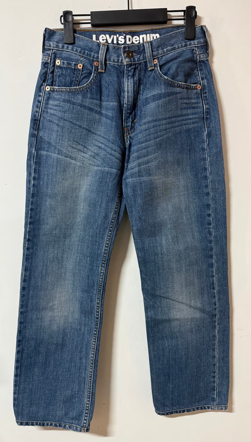 리바이스 604 스트레이트 데님 팬츠 W28 빈티지 워싱 청바지 상품이미지3