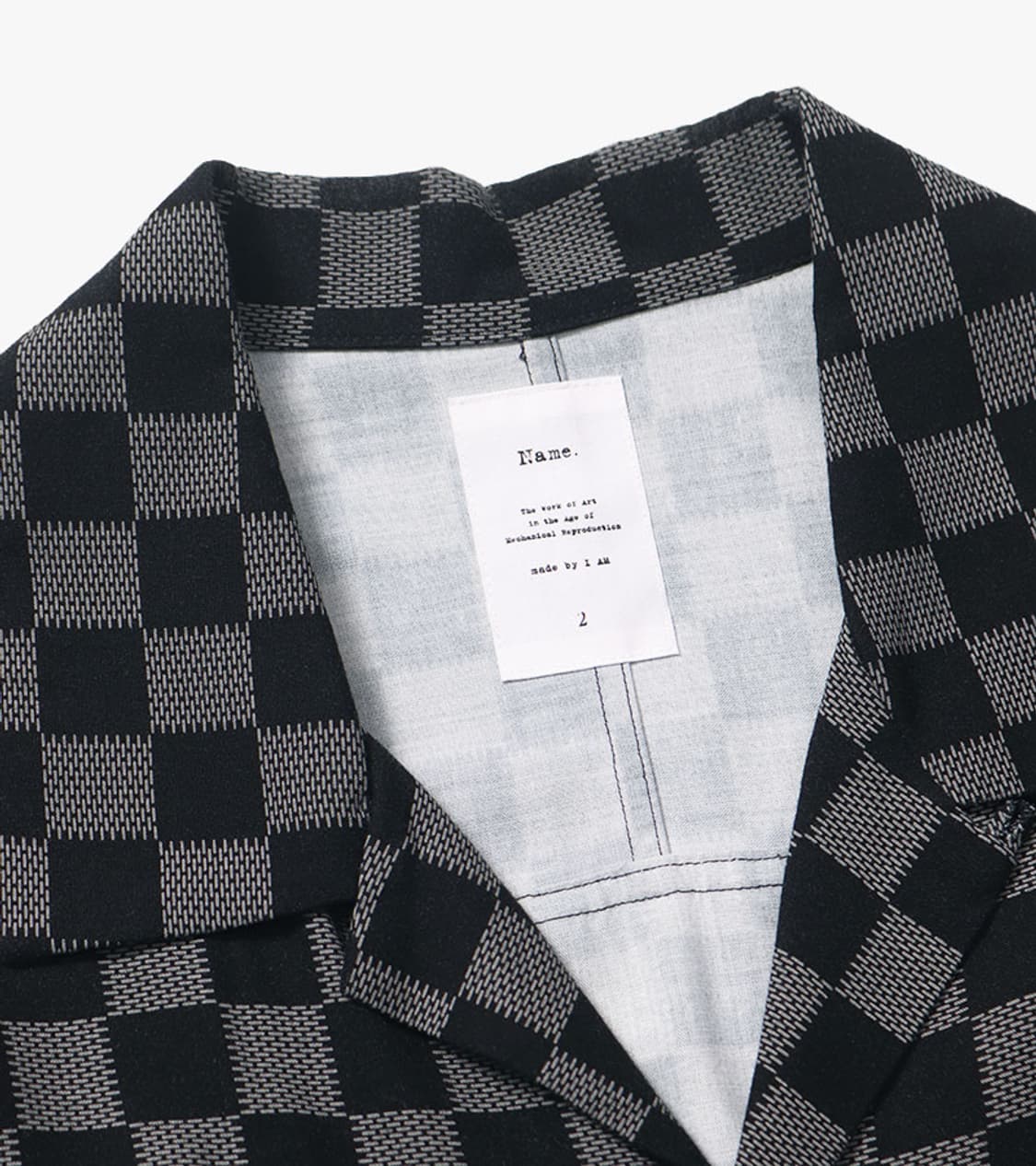 NAME. X STUDIOUS - CHECKER BOARD SHIRT 상품이미지8