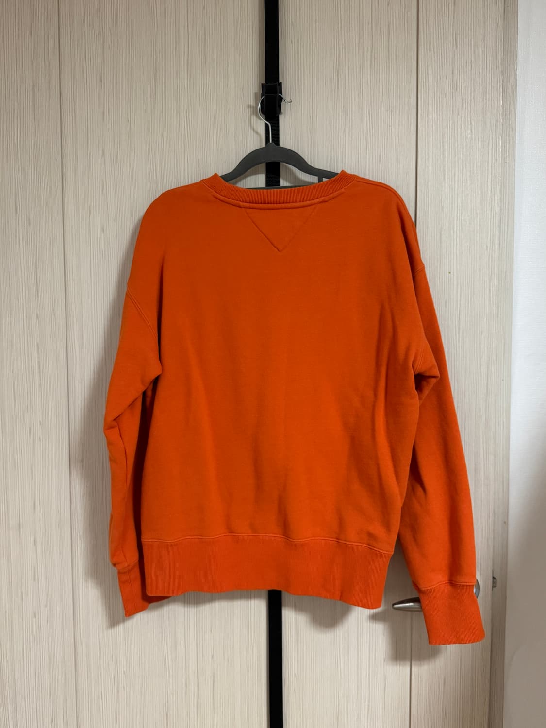 타미힐피거 빅로고 오버핏 오렌지 맨투맨 티셔츠 스웻셔츠 S 상품이미지6