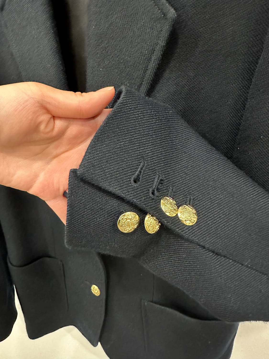 마시모두띠 울 자켓 (딥네이비) 상품이미지2