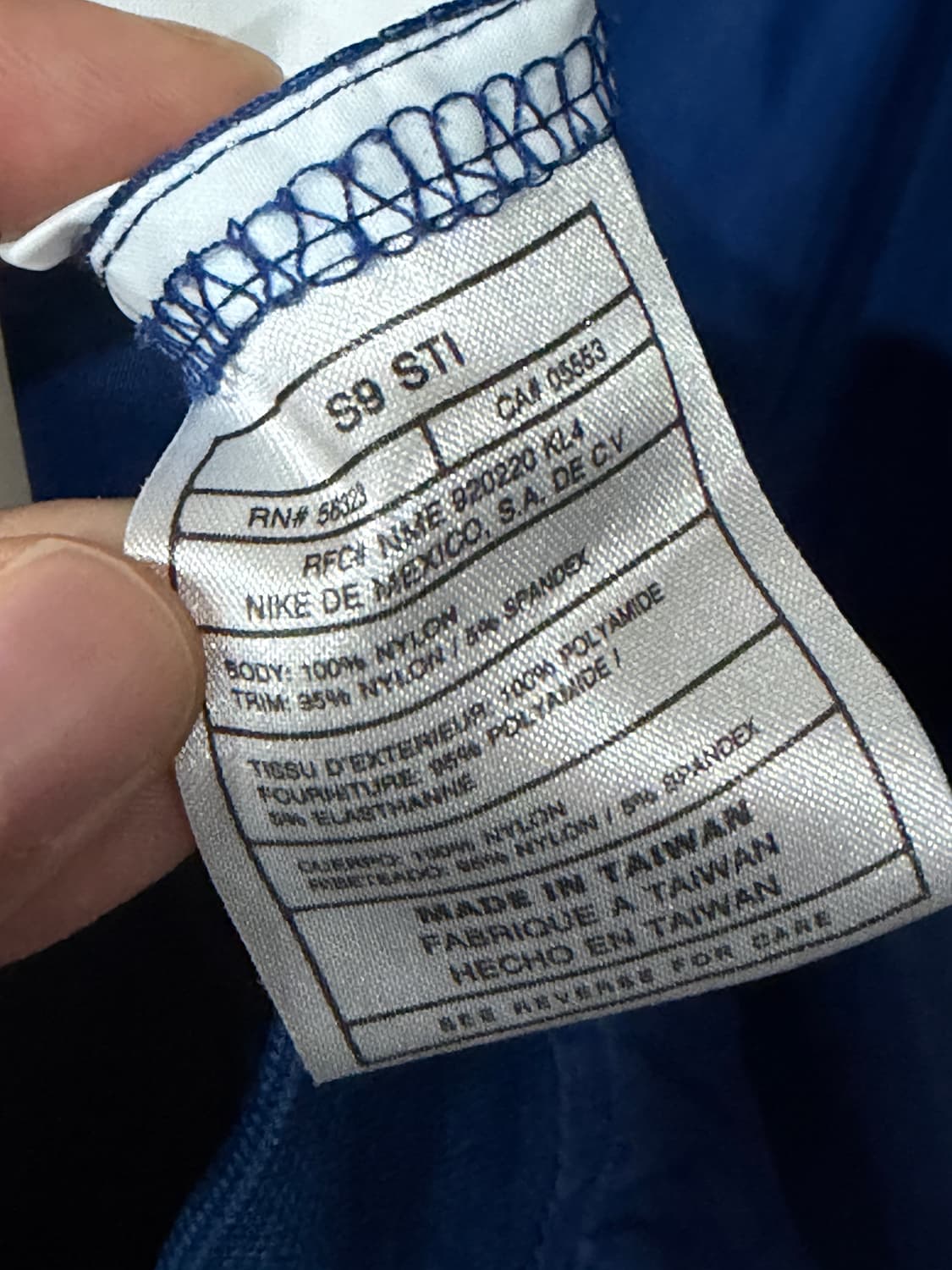 J42 90s 나이키 미들로고 풀오버 윈드브레이커 상품이미지6