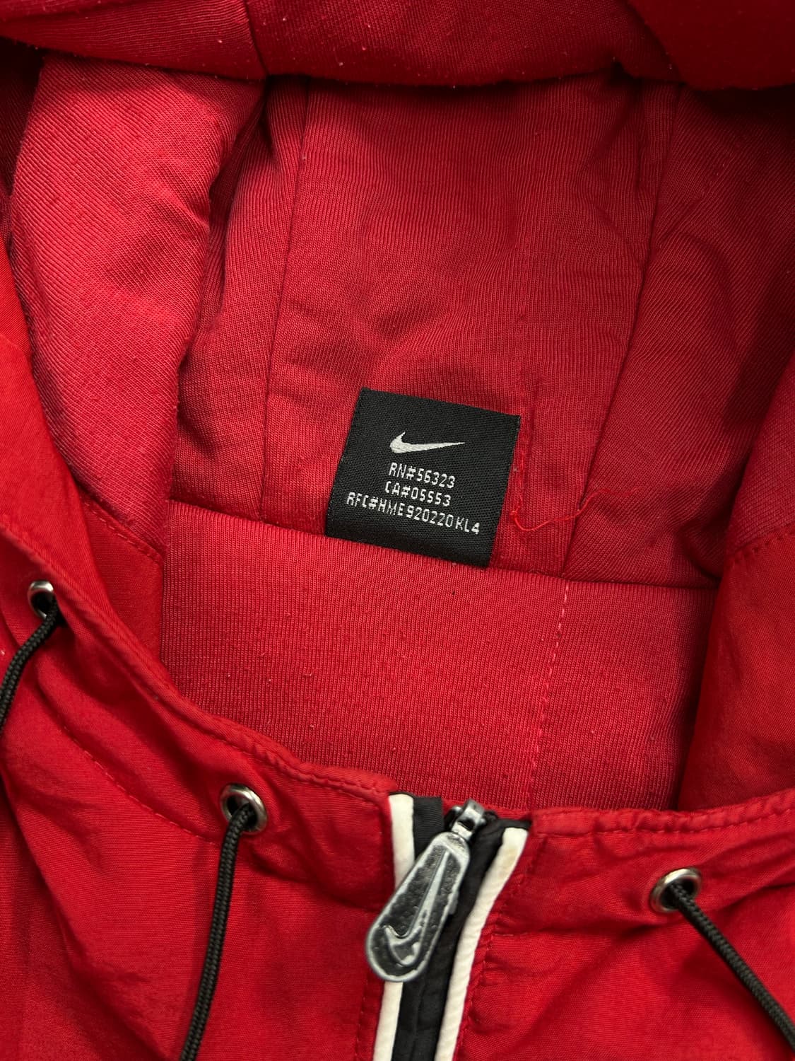 나이키 90s 레드 누빔 점퍼 L 상품이미지6