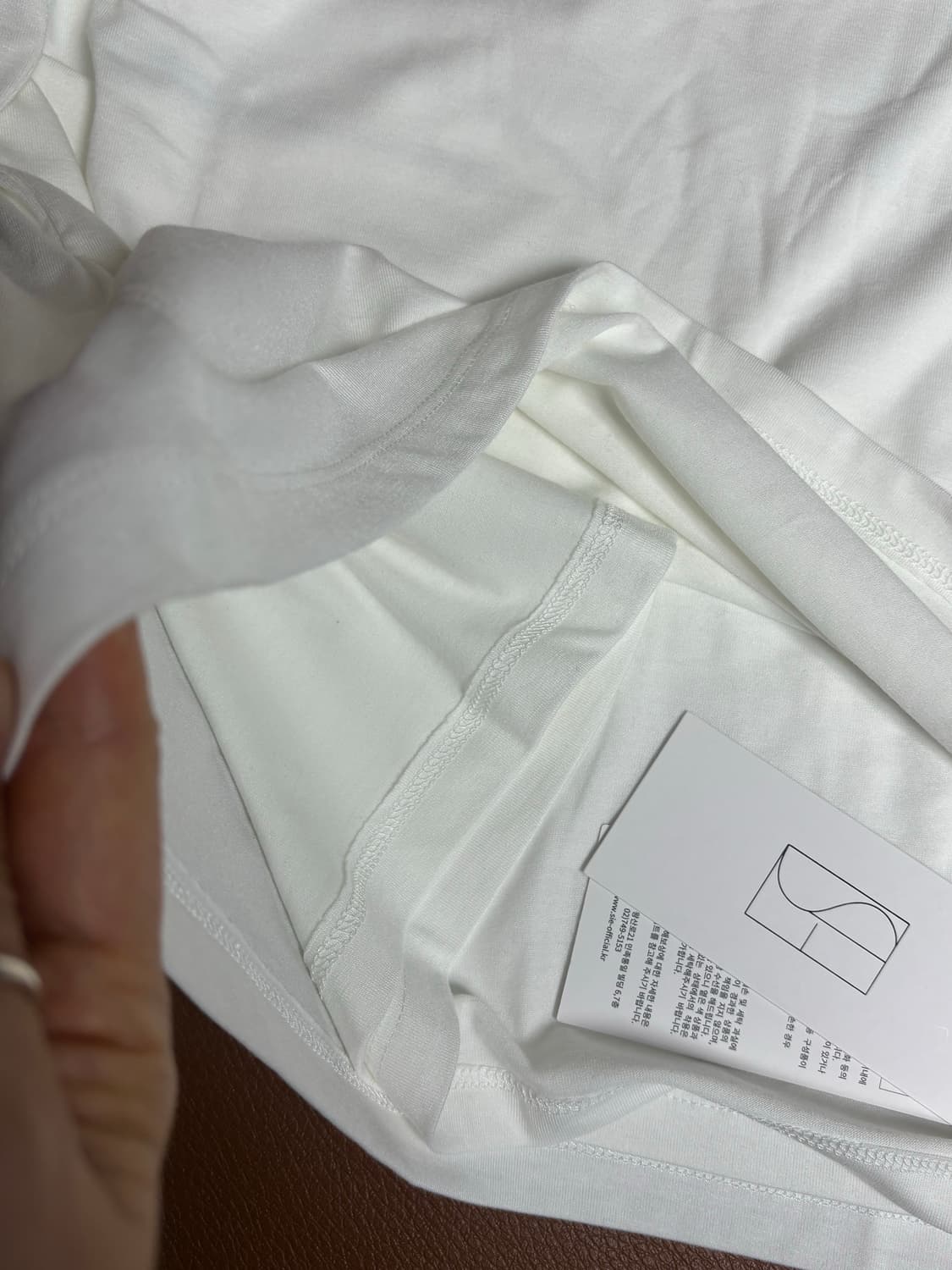 Sie 시에 베이직 라운드티 긴팔티 상품이미지7