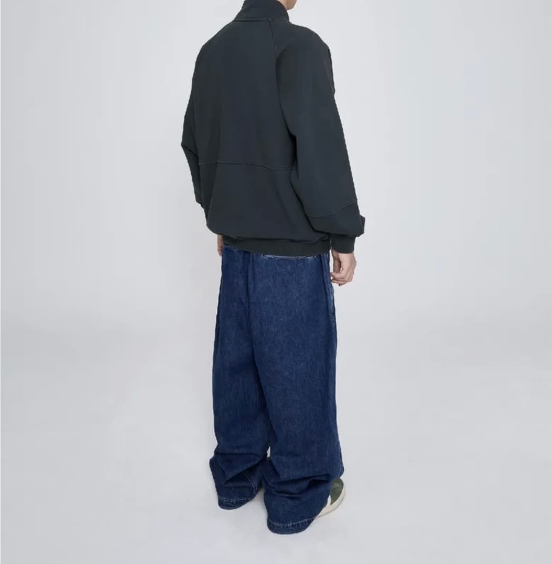 Y.E.S Zip Sweat Jacket Charcoal xl 상품이미지4