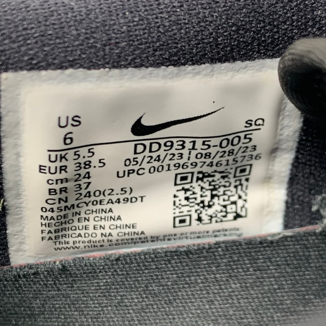 [240/정품] NIKE 나이키 에어조던 여성 골프화 운동화신발 상품이미지8