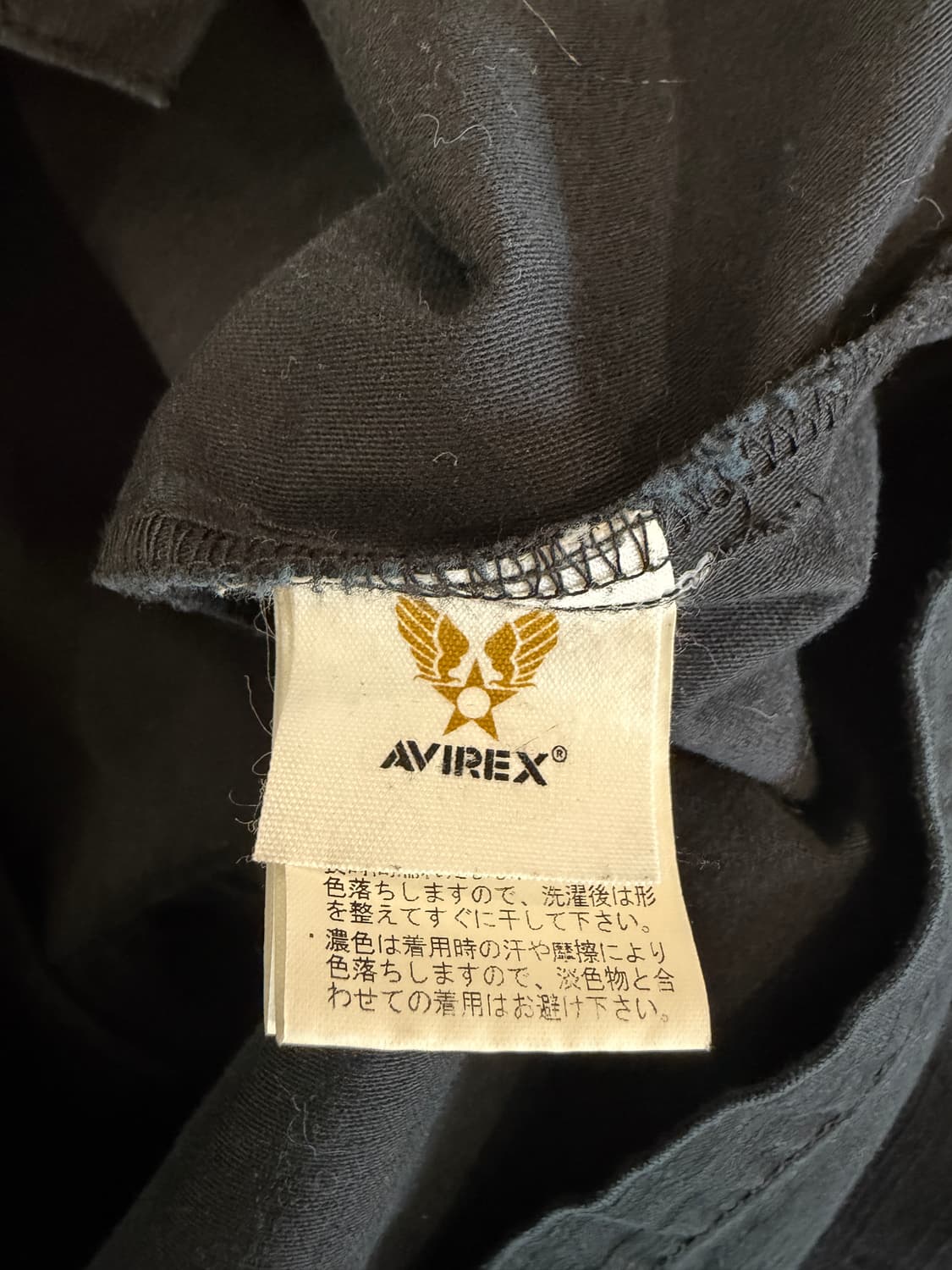 아비렉스 패치 코튼 워크 반팔 셔츠 상품이미지7