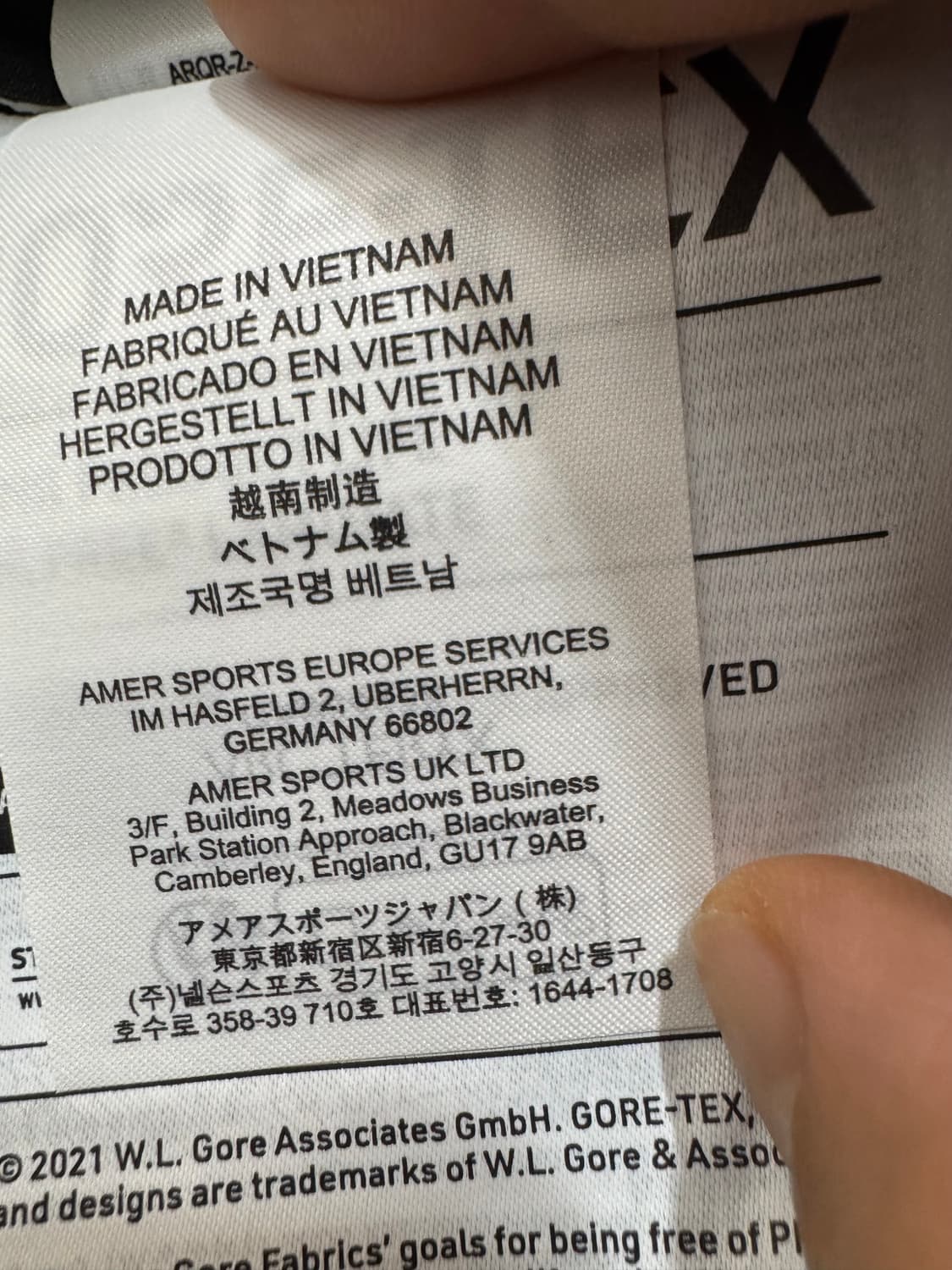 [L]아크테릭스 베타 블랙 상품이미지3