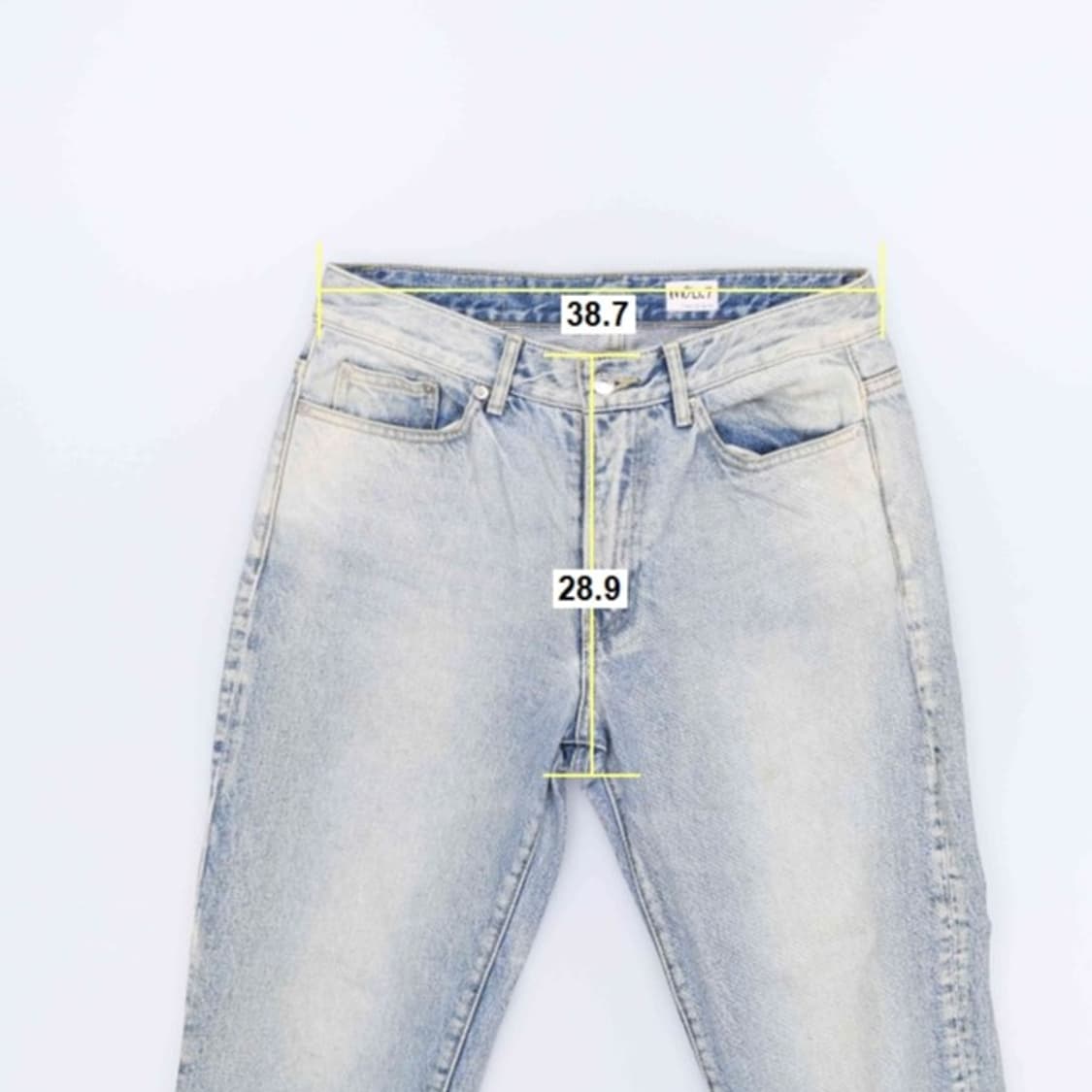[30] 모드나인 MOD1s 연청 데님 팬츠 청바지 3797 상품이미지10