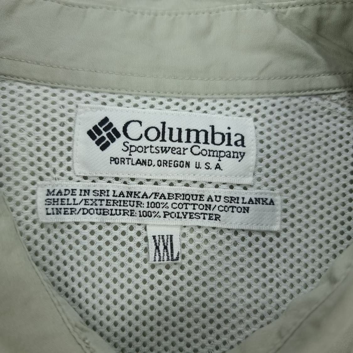 [컬럼비아] 빈티지 오버핏 아웟도어 셔츠 베이지 M19557 상품이미지8