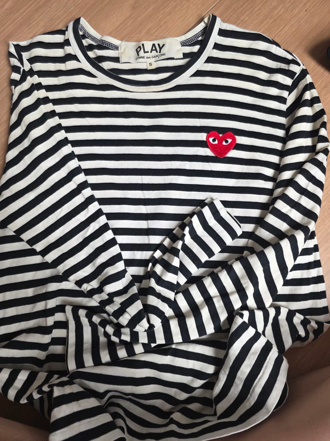 꼼데가르송 단가라 T164긴팔티 상품이미지2