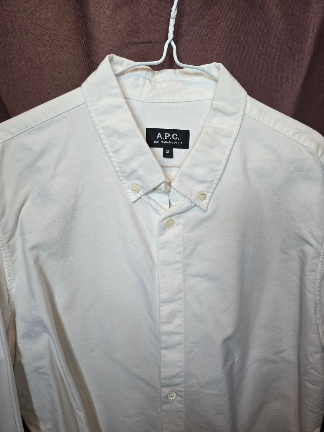 A.P.C 화이트 셔츠 상품이미지1