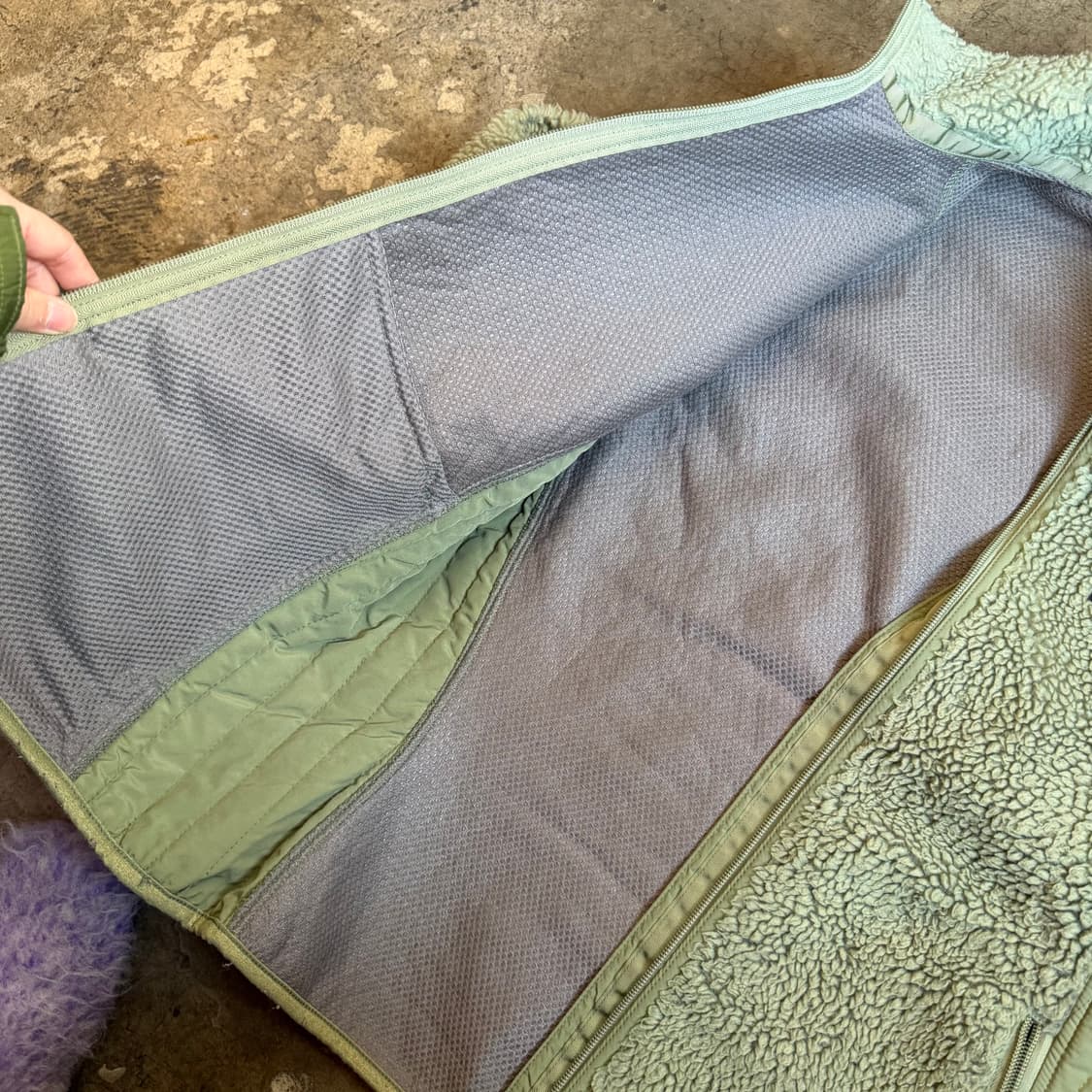 파타고니아 플리스 풀집 그린 상품이미지7