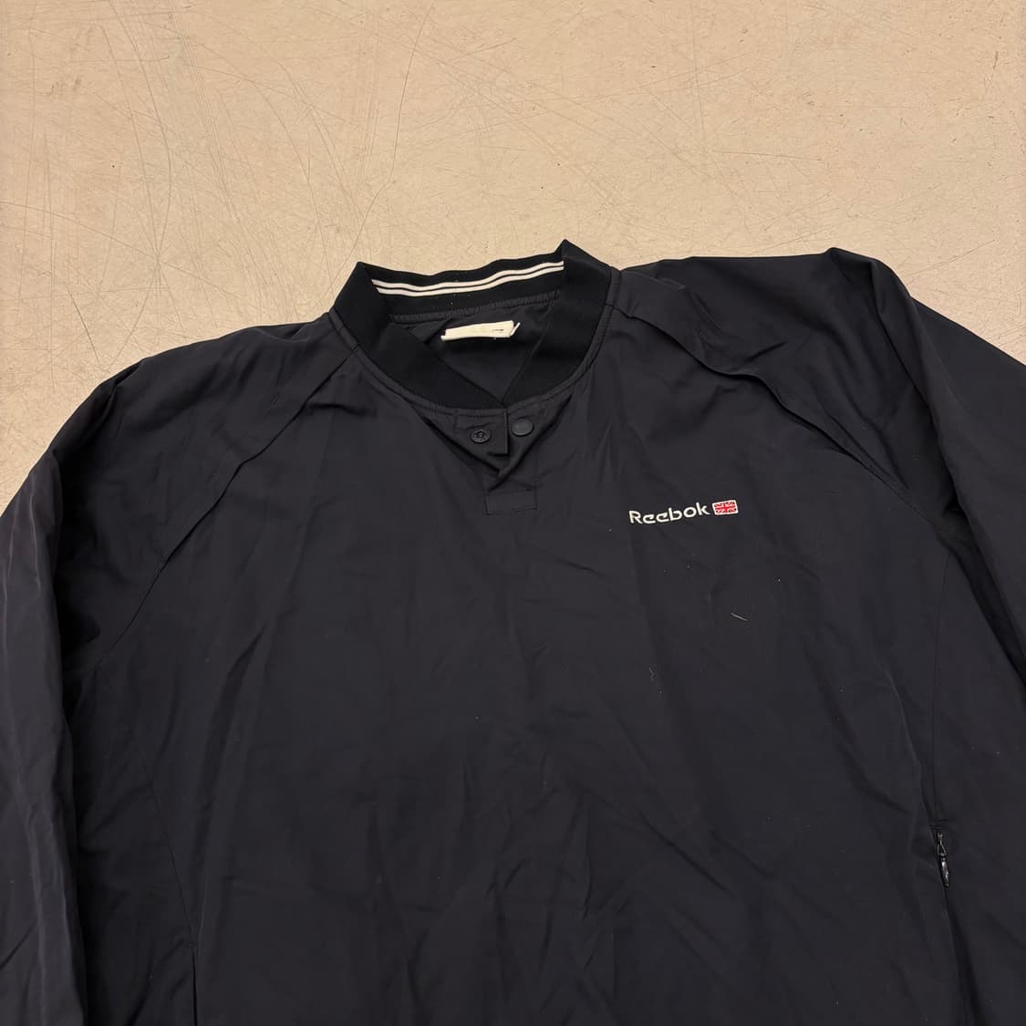 리복 스몰로고 네이비 웜업 상품이미지2