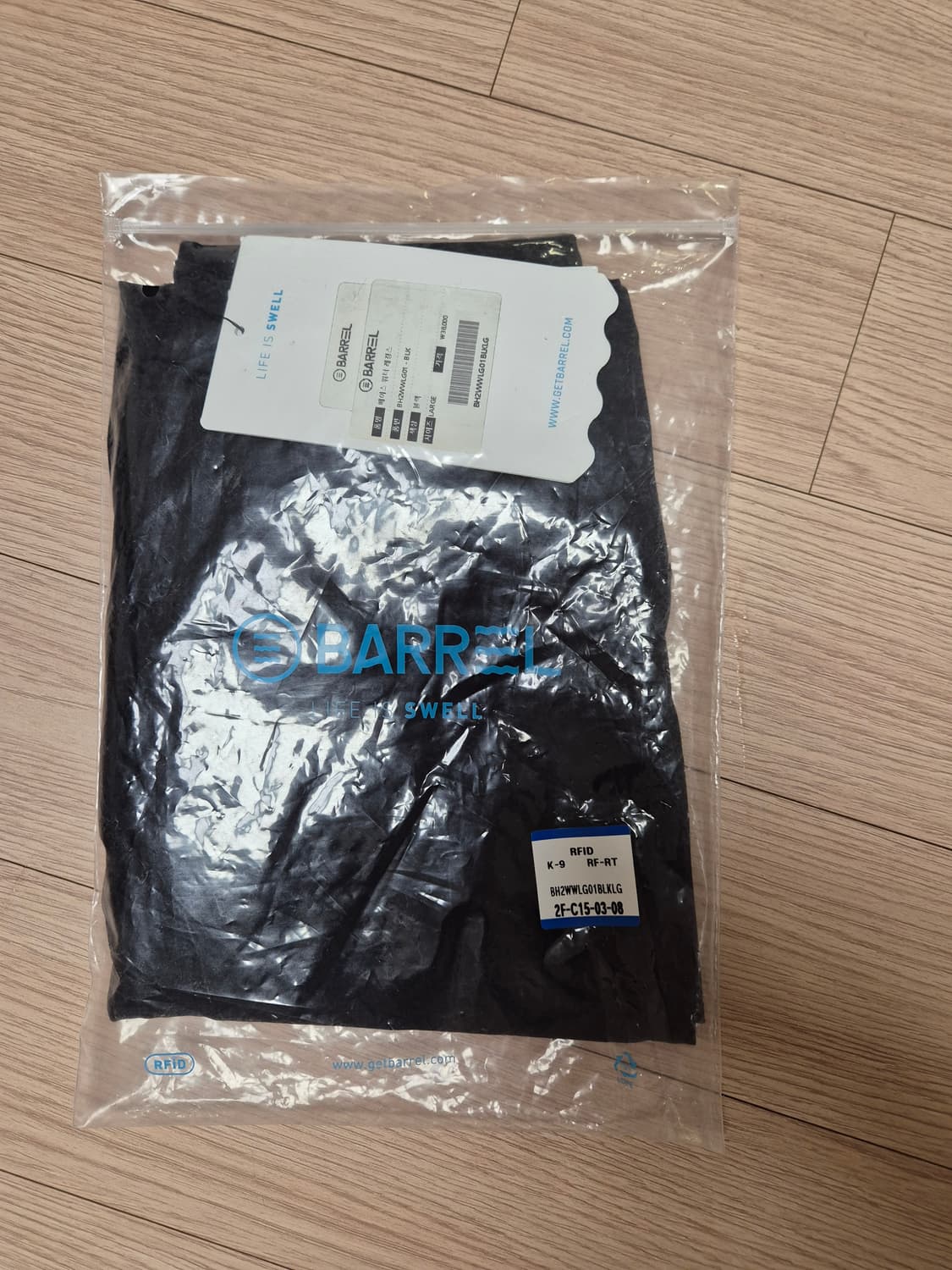 (새상품) 배럴 우먼 베이스 워터 레깅스 블랙 상품이미지2