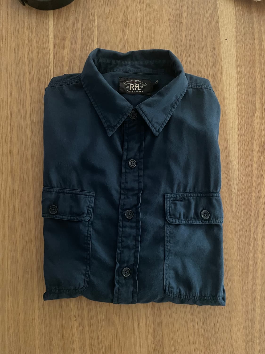 RRL 더블알엘 네이비 셔츠 상품이미지2