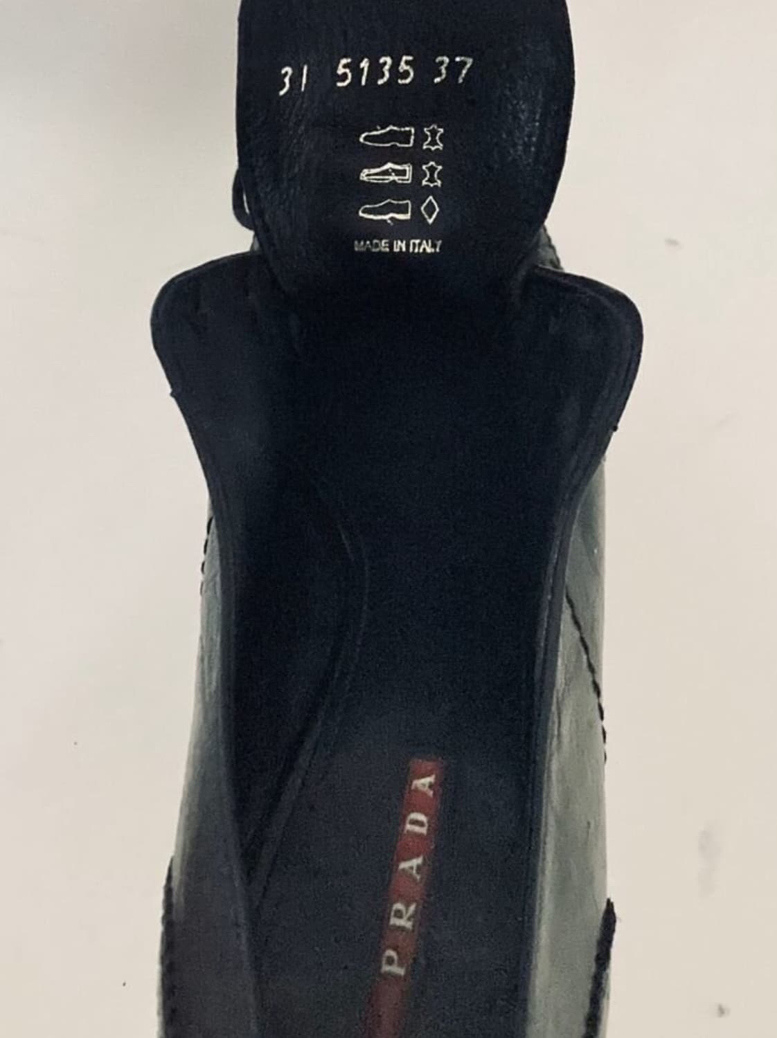 PRADA  프라다 윙팁 부티 슈즈(37 사이즈)해외발송 상품이미지9