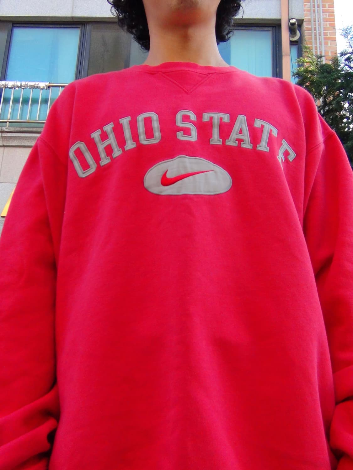 나이키 빅로고 오버핏올드스쿨 맨투맨 L 상품이미지3