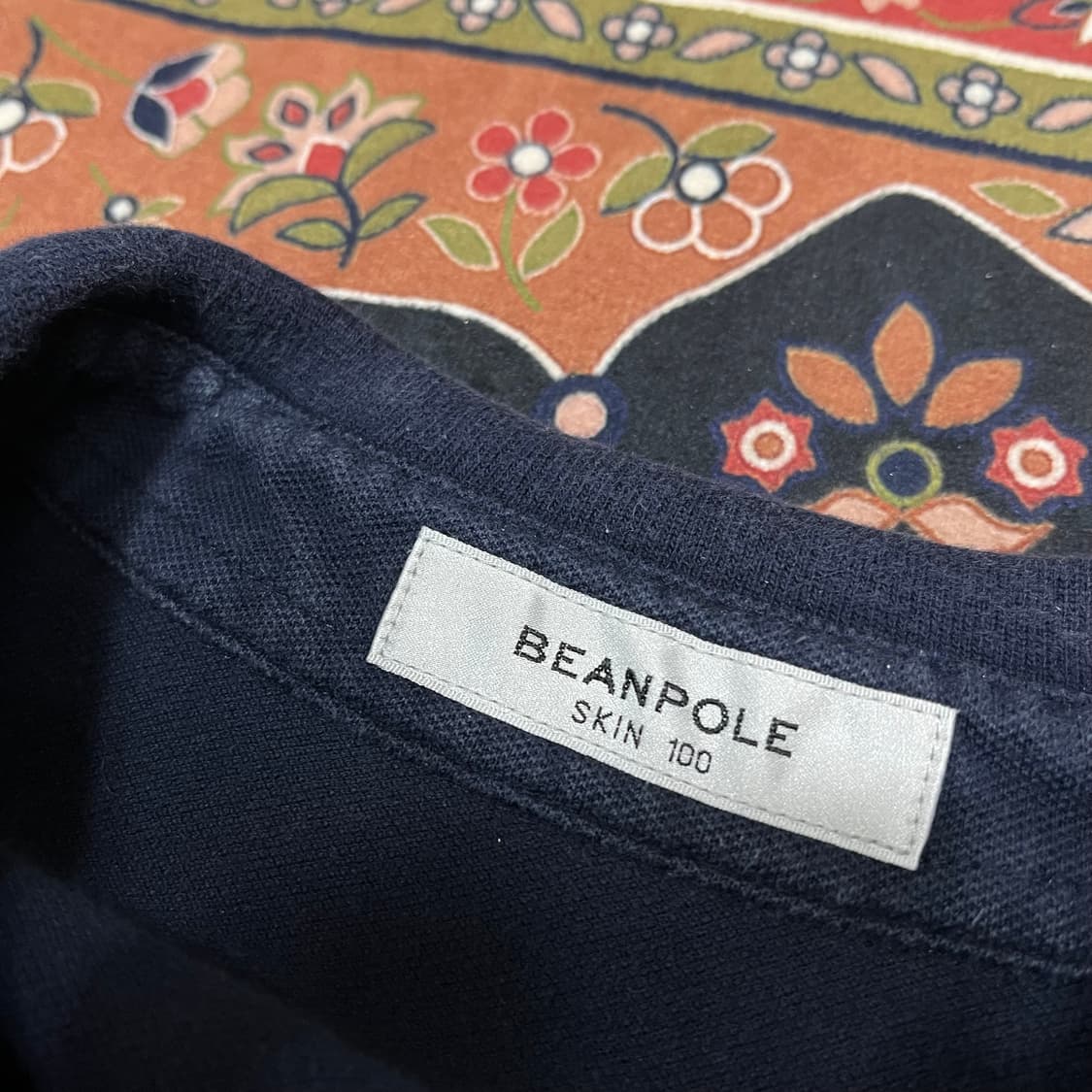 빈폴 자수로고 반팔 카라티 L/100 상품이미지6