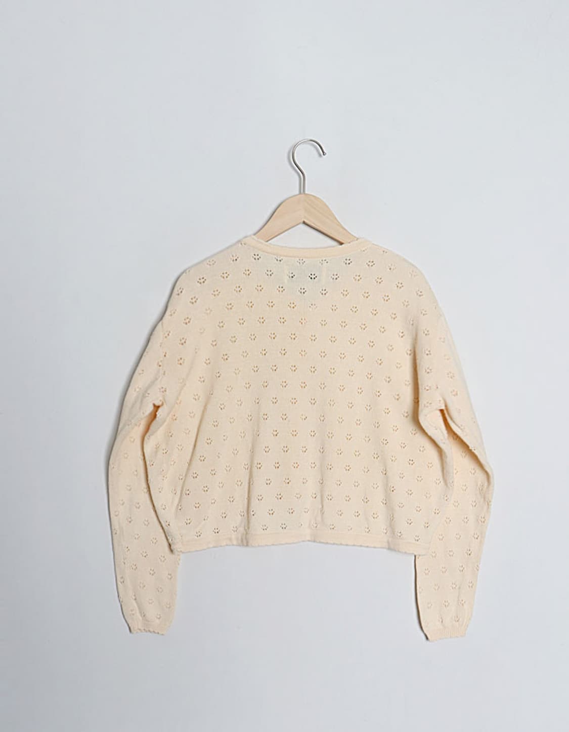 DO!FAMILY Eyelet Crop Cardigan 상품이미지6