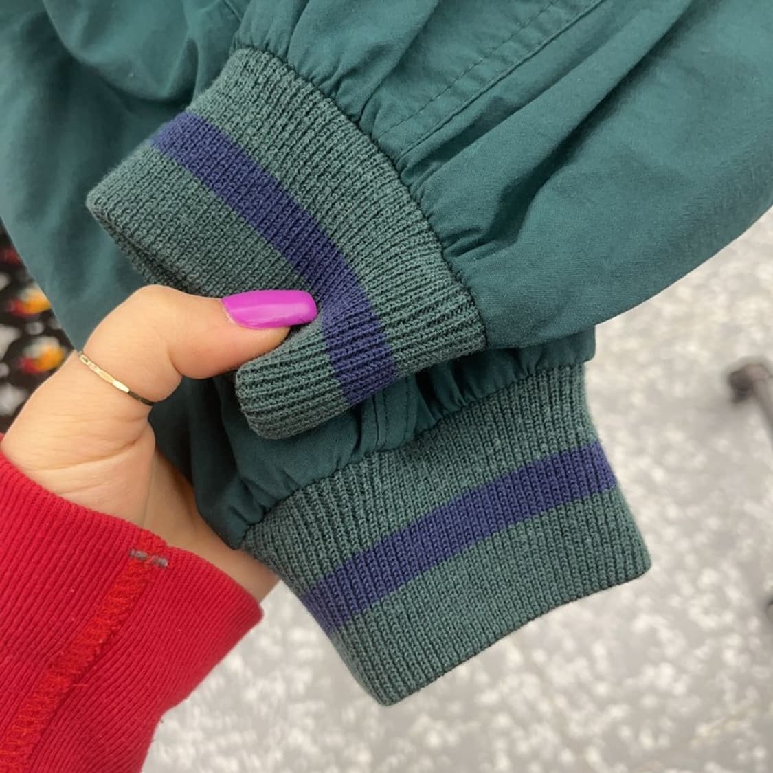 챕스 랄프로렌 올드스쿨 90s 오버핏 야구잠바 바시티자켓 M C07328 상품이미지6