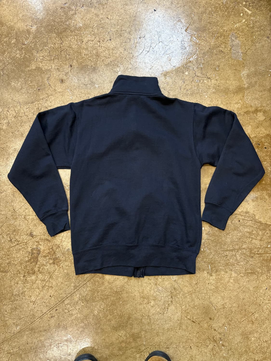 빈티지 스웻 하이넥 집업 상품이미지6