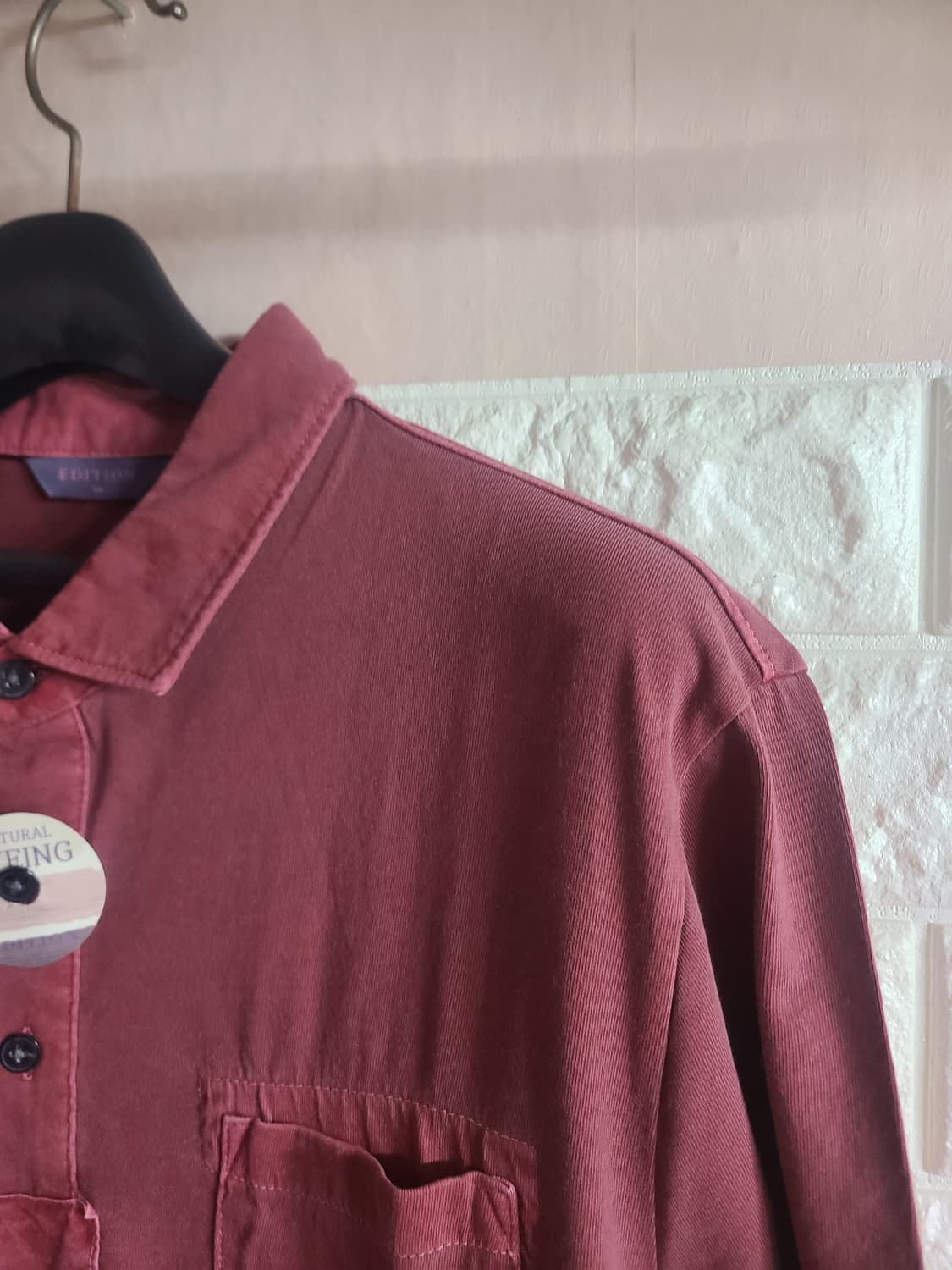 EDITION 남성용 가먼트다잉 티(100) 상품이미지2