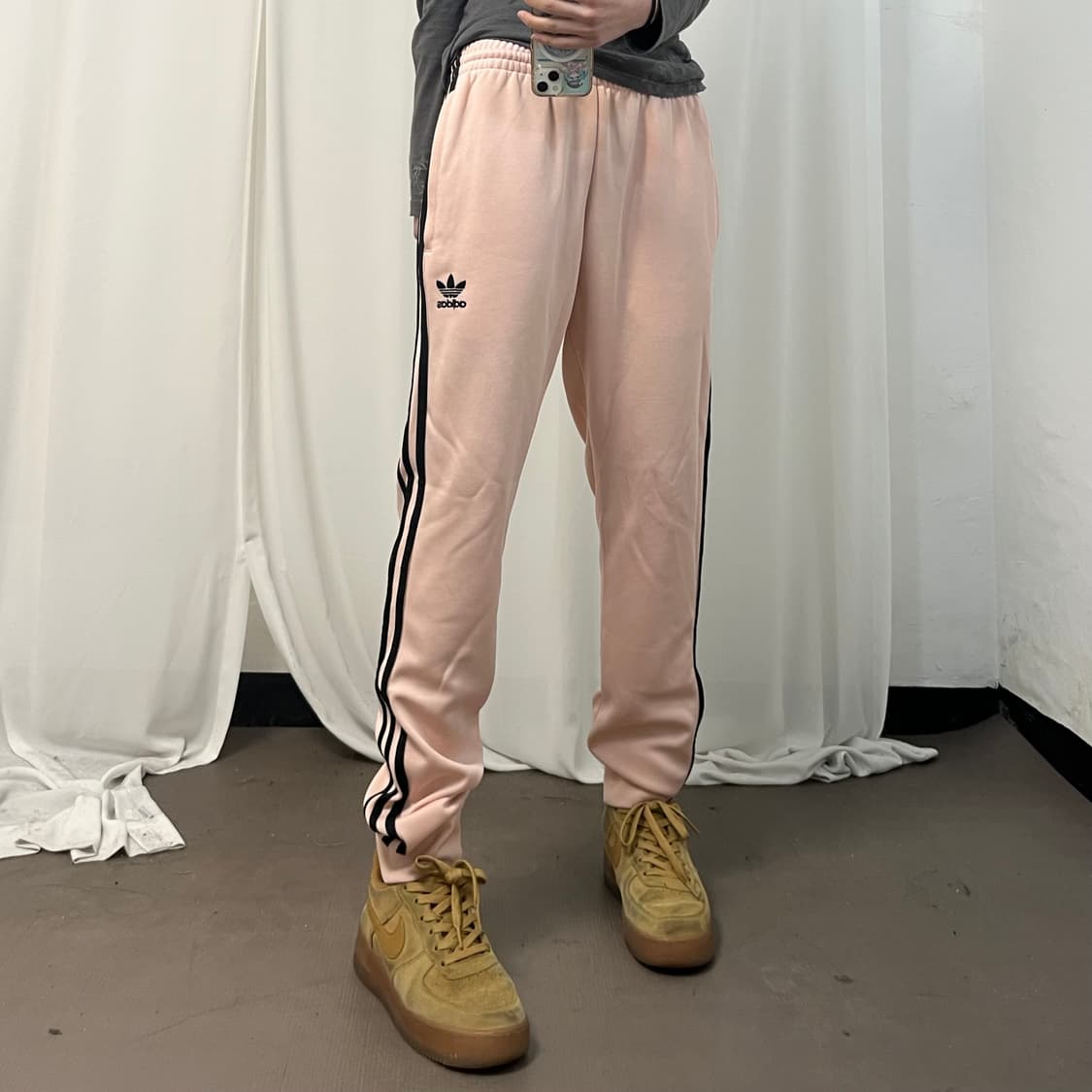 Adidas pink jogger track pants 상품이미지2