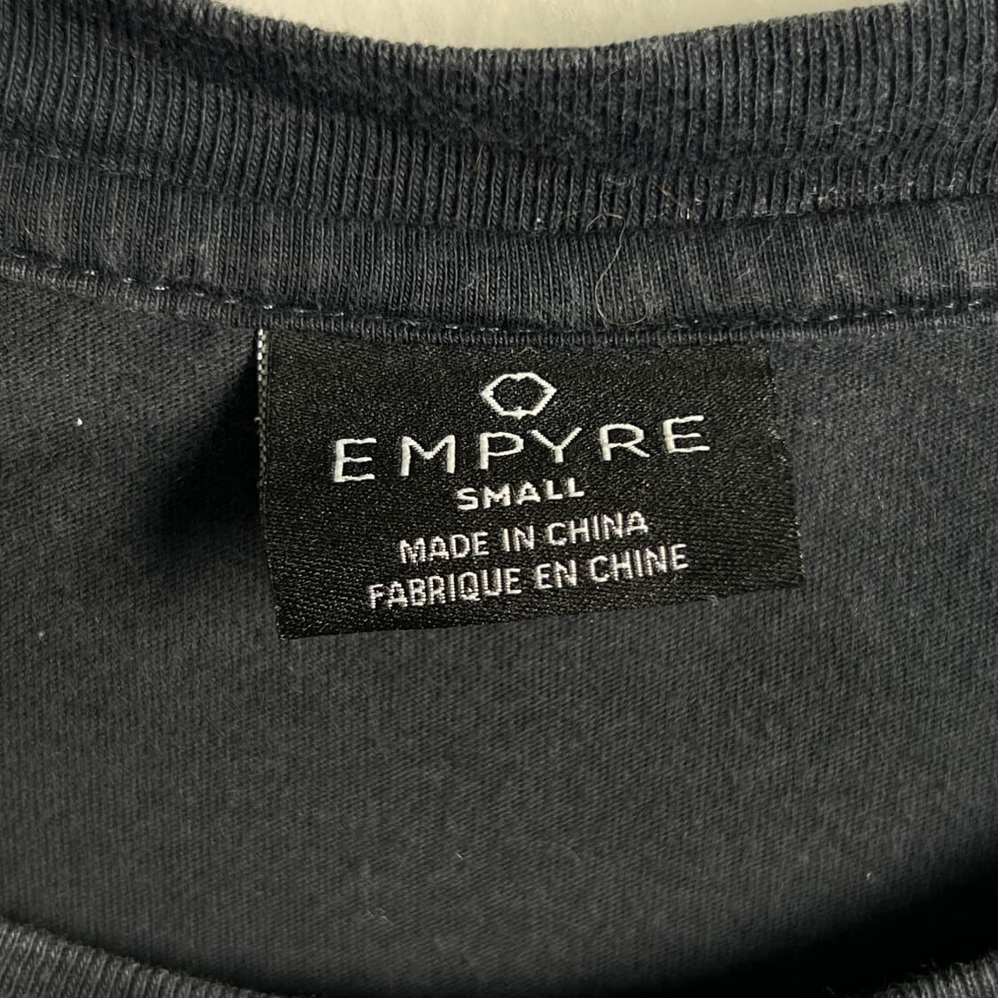 EMPYRE 엠파이어 스컬 플레임 프린팅 반팔 티셔츠 S 상품이미지4