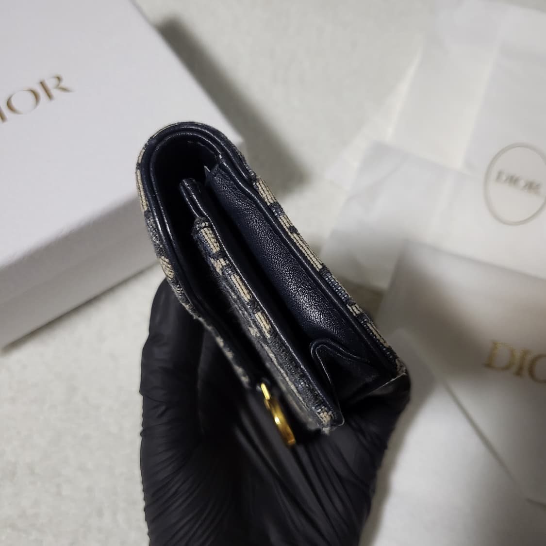 [풀구성]디올 오블리크 새들 카드지갑 상품이미지7