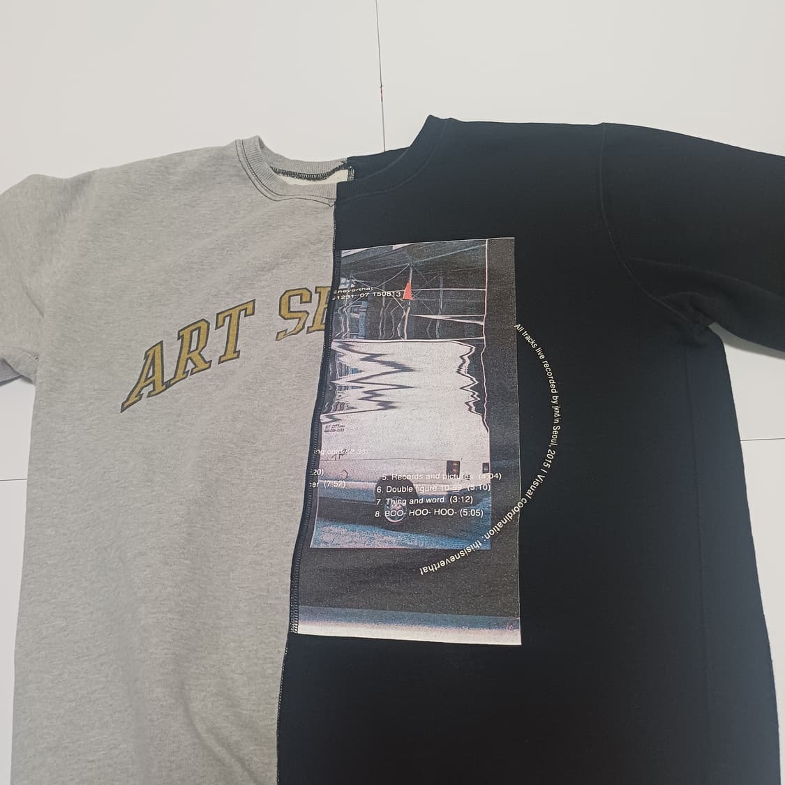 10번착용 L thisisneverthat 반반 맨투맨 상품이미지3