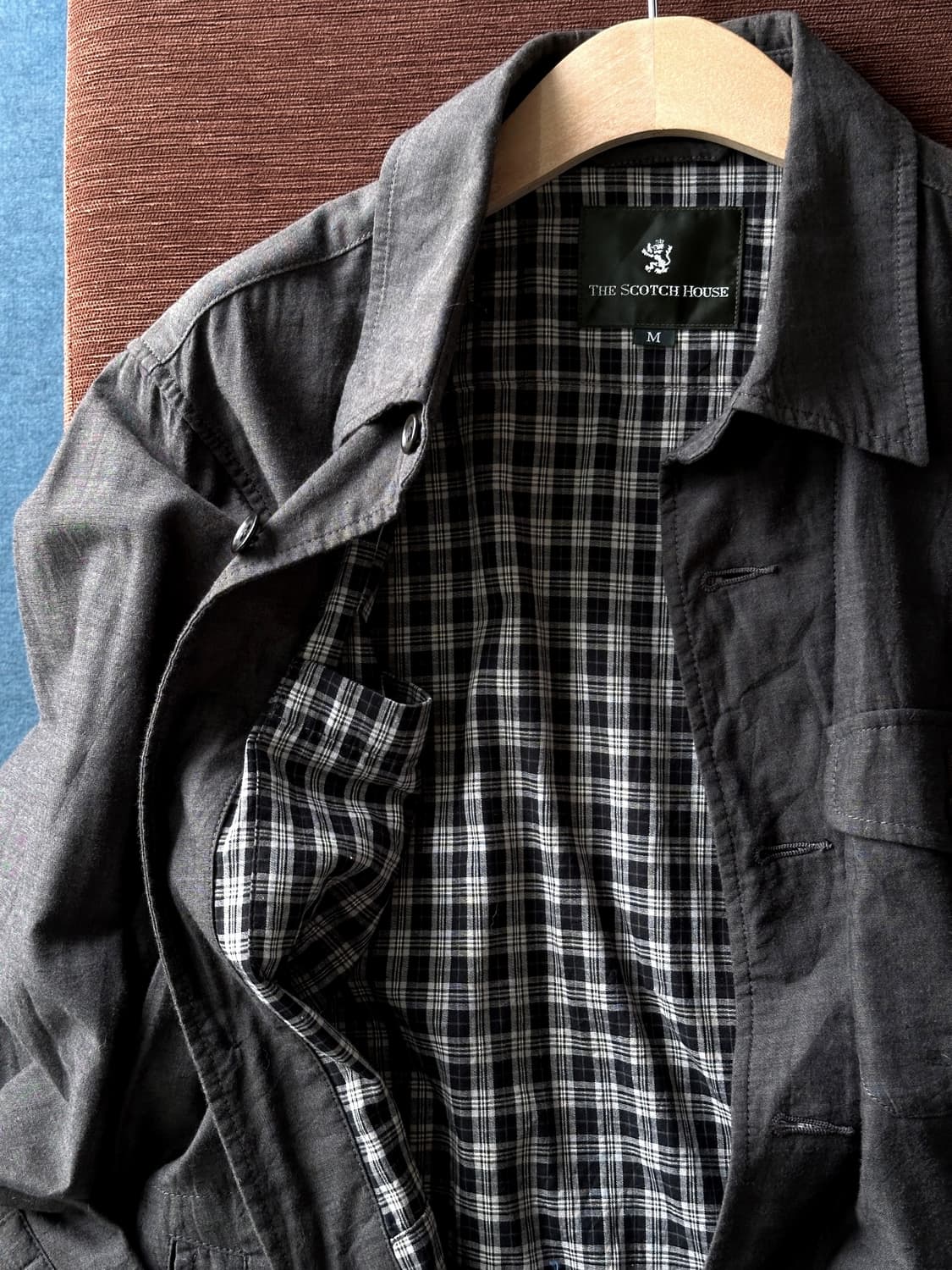 Washed cotton design work jacket 상품이미지3