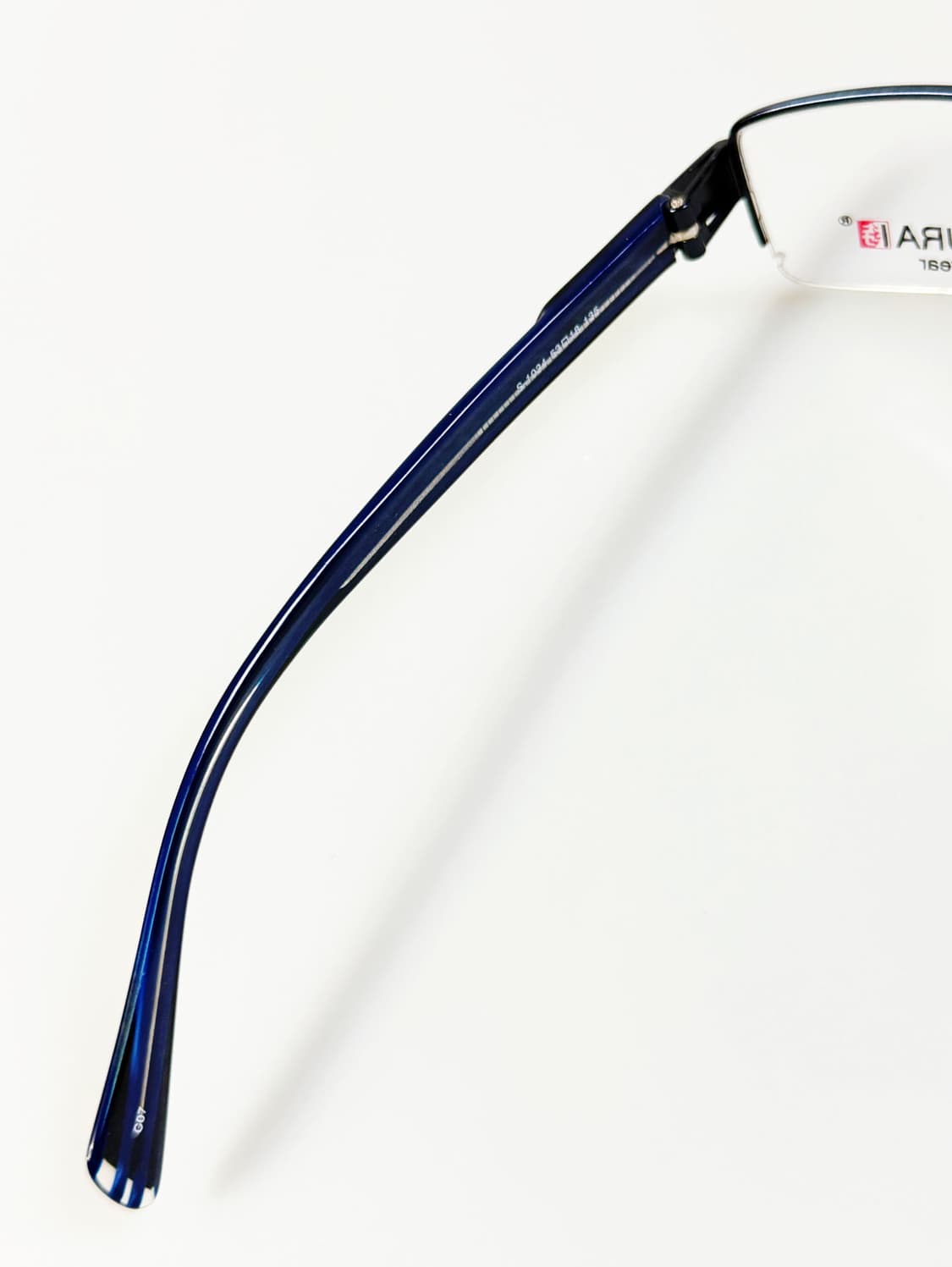 SAMURAI EYEWEAR 반무테 스퀘어 메탈 빈티지 안경 상품이미지7